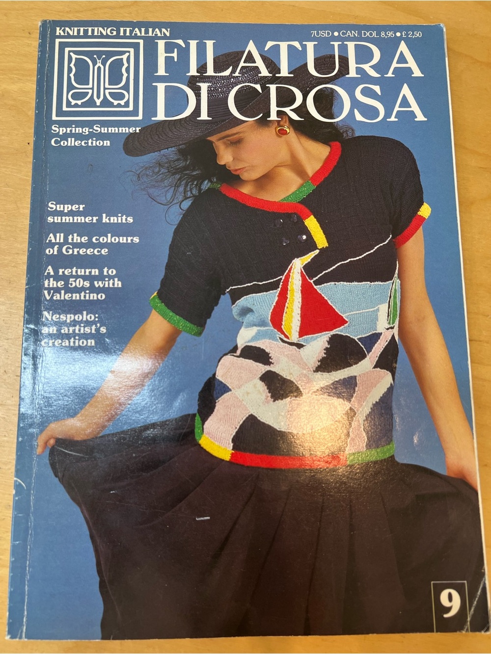 Filatura Di Crosa Italian knitting magazine contains 64 patterns